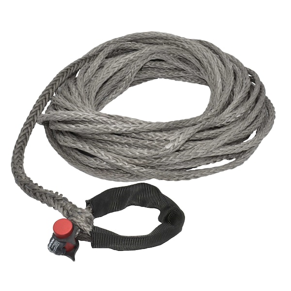 7/16 in. x 75 ft. 7,400 lbs. WLL. LockJaw Synthetic Winch Line Extension w/Integrated Shackle
